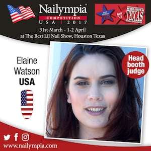Nailympia USA 2017 Social Elaine