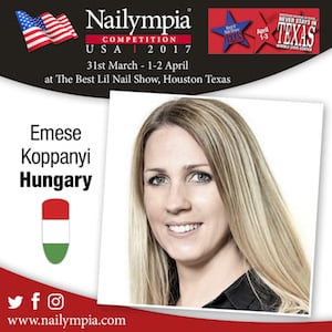 Nailympia USA 2017 Social Emese